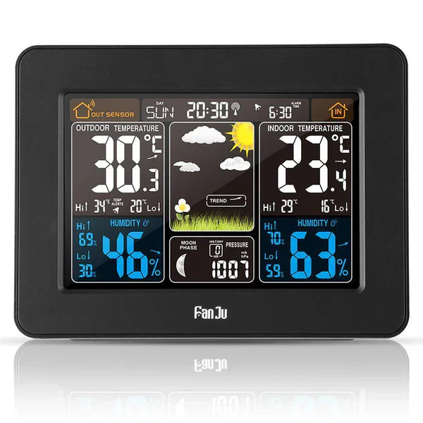 Premium Wireless Weather Station for Accurate Indoor/Outd...