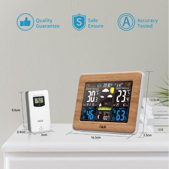 Premium Wireless Weather Station for Accurate Indoor/Outd...