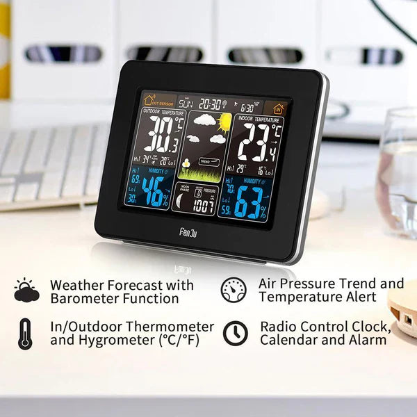 Premium Wireless Weather Station for Accurate Indoor/Outd...